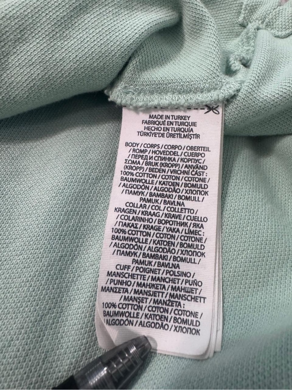 Polo ralph lauren big pony polo shirt embroidered mint green 4XL men’s RARE - Picture 4 of 7